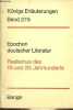 Epochen deutscher literatur sonderheft V - Realismus des 19. und 20. jahrhunderts - Sammlung Königs Erläuterungen band 275.. Dr.Karl Brinkmann