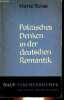 Politisches denken in der deutschen romantik - Sammlung delp-taschenbücher band 386.. Reiss Hans