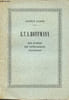 E.T.A. Hoffmann der dichter der entwurzelten geistigkeit.. Gloor Arthur