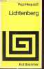 Lichtenberg - Sammlung Sprache und Literatur n°13.. Requadt Paul