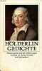 Gedichte - Sammlung Insel taschenbuch n°781.. Hölderlin Friedrich
