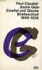 Zweifel und Glaube Briefwechsel 1899-1926 - Sammlung DTV n°277.. Claudel Paul & Gide André