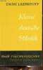 Kleine deutsche stilistik - Sammlung Dalp-Taschenbücher band 364.. L.Kerkhoff Emmy