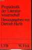Propädeutik der Literaturwissenschaft - Sammlung UTB n°205.. Dietrich Harth