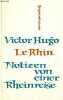 Le Rhin notizen von einer rheinreise - Sammlung ELB n°77.. Hugo Victor