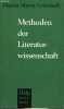 Methoden der literaturwissenschaft - Sammlung Dalp-Taschenbücher band 397.. Maren-Grisebach Manon