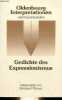 Gedichte des Expressionismus - Sammlung Oldenbourg Interpretationen Band 15.. Meurer Reinhard