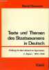 Texte und Themen des Staatsexamens in Deutsch - Prüfung für das Lehramt an gymnasien in Bayern 1955-1968.. Naumann Bernd
