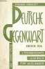 Deutsche gegenwart literarisches lesebuch für ausländer - 1.teil : wurzeln und anfänge - fünfte auflage.. Kirchhoff Gerhard