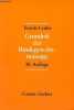Grundriss der bindegewebsmassage anleitung zur technik und therapie - 10.auflage.. Dr.Med.Hede Teirich-Leube