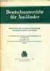 Deutschunterricht für Ausländer heft 5/6 12.jahrgang 1962 - Ruth Schaumann, M.Herzog - zum gebrauch der flektierten und unflektierten formen der ...