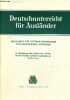 Deutschunterricht für Ausländer heft 1 9.jahrgang märz 1959 - Neure arbeiten zur literaturgeschichte und dichterbiographie, G.Weydt - neue akustische ...