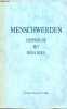 Menschwerden : Gespräche mit Dina Rees.. Galli Johannes