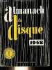 Almanach du disque 1958.. Collectif