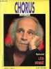 Chorus les cahiers de la chanson n&deg;44 &eacute;t&eacute; 2003 du 21 juin au 20 septembre - Sp&eacute;cial L&eacute;o Ferr&eacute;.. Collection