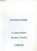 La main tendue sirotant l'&eacute;cume.. Dumas Christiane
