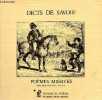 Dicts de Savoie - Po&egrave;mes-missives.. Collectif