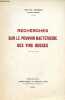 Recherches sur le pouvoir bactéricide des vins rouges.. Jensen Hélène