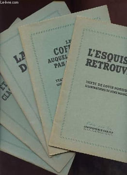 Lot de 5 livres de Louis Roseyre : L'esquisse retrouvée + le coffret auquel il ne faut pas toucher + la levée d'écrou + et la police classa l'affaire ...