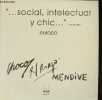 Social, intelectuar y chic (Bola de Nieve) europa.. Collectif