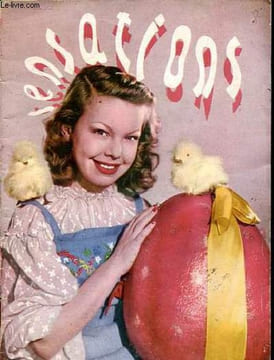 Sensations n°20 avril 1950 - Un amour comme un autre par Christian Coffinet - la puce par Piron - l'amour à travers les livres - bataille de reines - ...