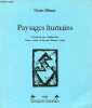 Paysages humains - Collection voix.. Hikmet N&acirc;zim
