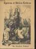 Epitres et belles-lettres.. Beghin, Jouve, Leone, Manouelian, Medena, Palpe