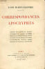 Correspondances apocryphes.. Martin-Chauffier Louis