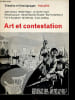 Art et contestation - Collection t&eacute;moins et t&eacute;moignages/actualit&eacute;.. Collectif