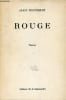 Rouge.. Houdebert Alain