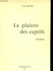 La plainte des captifs - poemes.. P.du Peloux