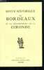 Revue historique de Bordeaux et du département de la gironde tome XXXV - Documents concernant l'orgue de l'église de la maison professe de Bordeaux au ...