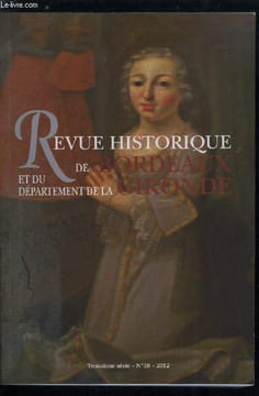 Revue historique de Bordeaux et du département de la gironde n° 18 - Les cimetières juifs de Bordeaux par Renée Leulier, Le territoire du don a ...