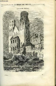 LA SEMAINE DES FAMILLES 1ERE ANNEE N° 18 - ABBAYE DE JUMIEGES DE BLIGNY, UNE PARTIE DE CHASSE ET DE PHILOSOPHIE DE LOUIS VEUILLOT, SAINTE CLAIRE, LA LITTERATURE DU FOYER DE G. DE CADOUDAL, LE THE DE MAURICE GERMA