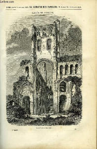 LA SEMAINE DES FAMILLES 1ERE ANNEE N° 21 - ABBAYE DE JUMIEGES DE BLIGNY, VINCENNES (FIN) DE ALFRED NETTEMENT, A TRAVERS PARIS - HALLES ET MARCHES DE KARL, UNE QUESTION D'ALMANACH DE POMPONIUS, SOUVENIR DU JOUR DE L'AN DE RENEE DE LA RICHARDAYS