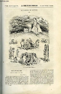 LA SEMAINE DES FAMILLES 1ERE ANNEE N° 43 - REVUE LITTERAIRE DE G. DE CADOUDAL, UNE JOURNEE A POMPEI I DE E D'OLLY, VOYAGE DANS LE MORBIHAN IV DE ALFRED NETTEMENT, VIE ET AVENTURES DE BENIOWSKI DE AUG. DE LAUREAL