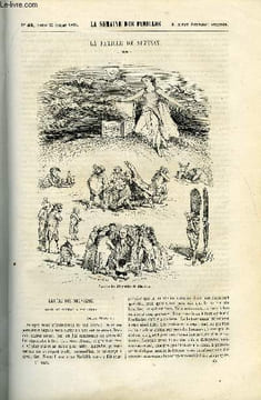 LA SEMAINE DES FAMILLES 1ERE ANNEE N° 43 - REVUE LITTERAIRE DE G. DE CADOUDAL, UNE JOURNEE A POMPEI I DE E D'OLLY, VOYAGE DANS LE MORBIHAN IV DE ...