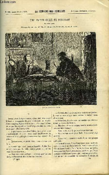 LA SEMAINE DES FAMILLES 3EME ANNEE N°38 - UNE PETITE-FILLE DE ROBINSON II DE ALFRED DES ESSARTS, SALON DE 1861 DE ALFRED NETTEMENT, DEUX BELLES-MERES ...