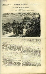 LA SEMAINE DES FAMILLES 3EME ANNEE N°39 - UNE PETITE-FILLE DE ROBINSON III DE ALFRED DES ESSARTS, SALON DE 1861 DE ALFRED NETTEMENT, PROMENADES HISTORIQUES AUX ENVIRONS DE PARIS DE AMEDEE AUFAUVRE, LES DEUX VOCATIONS DE G. VERAN
