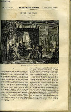 LA SEMAINE DES FAMILLES 6EME ANNEE N°32 - PIERRE-HENRI REVOIL DE ALFRED NETTEMENT, UNE ODYSSEE DE HENRI DE SUCKAU, VOYAGE EN BELGIQUE ET EN HOLLANDE ...
