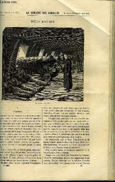 LA SEMAINE DES FAMILLES 6EME ANNEE N°37 - MOEURS MARITIMES DE G. DE LA LANDELLE, HISTOIRE NATURELLE - LA TORTUE DE POLYCARPUS, SALON DE 1864 III DE ...