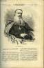 LA SEMAINE DES FAMILLES 9EME ANNEE N°29 - MONSEIGNEUR PAVY, EVEQUE D'ALGER DE L. C. P., UNE HISTOIRE INTIME DE CALIXTE VALAUGUY, L'ARCHITECTURE ...