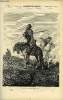 LA SEMAINE DES FAMILLES 11EME ANNEE N°52 - LE SAHARA DE ALFRED NETTEMENT, LE CIMETIERE DE GARGAS DE E. M., PROFILS ET SILHOUETTES DE FELIX-HENRI. ...