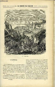 LA SEMAINE DES FAMILLES 12EME ANNEE N°49 - LUXEMBOURG DE XAVIER DE CORLAS, LE CONSCRIT BRETON DE 1870 DE ZENAIDE FLEURIOT, LE CRIQUET VOYAGEUR DE ETIENNE MARCEL, L'HERITAGE DU CROISE XVI DE GABRIELLE D'ETHAMPES, UNE ECHAPPEE DE ZENAIDE FLEURIOT