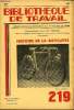 BIBLIOTHEQUE DE TRAVAIL N°219 - HISTOIRE DE LA BICYCLETTE. COLLECTIF