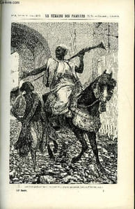 LA SEMAINE DES FAMILLES 14EME ANNEE N°3 - EXPOSITION DES OEUVRES DE HENRI REGNAULT DE HIPPOLYTE AUDEVAL, AIGLE ET COLOMBE IV DE ZENAIDE FLEURIOT, LES HIRONDELLES DE R. SAINT-VICTOR, LA FORET-NOIRE DE ETIENNE MARCEL