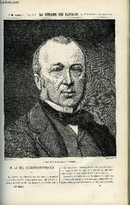 LA SEMAINE DES FAMILLES 14EME ANNEE N°9 - M. LE DUC D'AUDIFFRET-PASQUIER DE HIPPOLYTE AUDEVAL, AIGLE ET COLOMBE XI DE ZENAIDE FLEURIOT, SIEGE DE SARAGOSSE DE XAVIER DE CORLAS, SALON DE 1872 DE HIPPOLYTE AUDEVAL, EMILE DESCHAMPS DE ACHILLE TAPHANEL