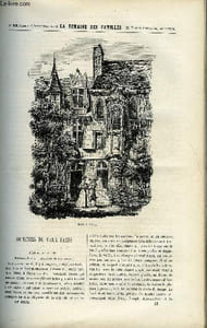 LA SEMAINE DES FAMILLES 14EME ANNEE N°23 - SOUVENIRS DU VIEUX PARIS DE BATHILD BOUNIOL, JULIEN - CHRONIQUE TOULONNAISE DE LA COMTESSE DE LA ROCHERE, LES ROSES DE ARMELLE, MARIE TUDOR DE XAVIER DE CORLAS, AIGLE ET COLOMBE XXX DE ZENAIDE FLEURIOT