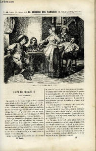 LA SEMAINE DES FAMILLES 14EME ANNEE N°42 - FUITE DE CHARLES II DE HENRY CAUVAIN, RICHARD COBDEN DE VICTOR VALMONT, SOUVENIRS DU VIEUX PARIS DE BATHILD BOUNIOL, JULIEN - CHRONIQUE TOULONNAISE (FIN) DE LA COMTESSE DE LA ROCHERE, SONGERIES D'UN ERMITE