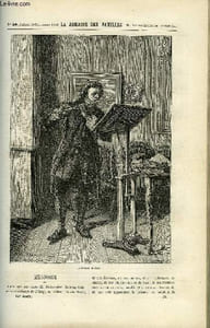 LA SEMAINE DES FAMILLES 15EME ANNEE N°38 - MEISSONIER DE HIPPOLYTE AUDEVAL, UNE IDOLE VIII DE ZENAIDE FLEURIOT, JONVILLE ET SAINT LOUIS DE HENRY CAUVAIN, LE PERE SIMON, BROCANTEUR, LES VENTES DE ZENAIDE FLEURIOT